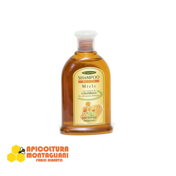 Shampoo delicato al miele con estratti di calendula