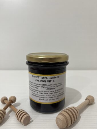 Confettura extra uva e miele