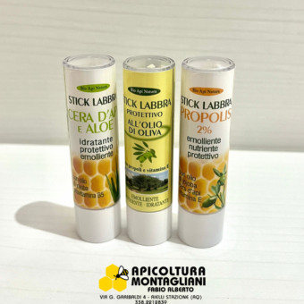 Burro cacao (Stick labbra): propoli ed olio di jojoba
