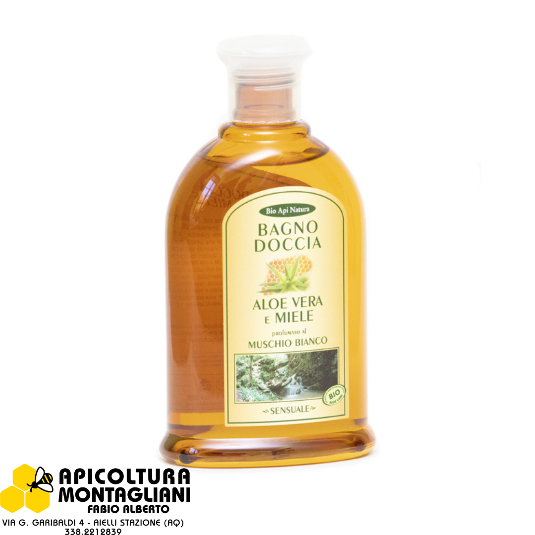 Bagno doccia Aloe Vera e Miele – Muschio Bianco